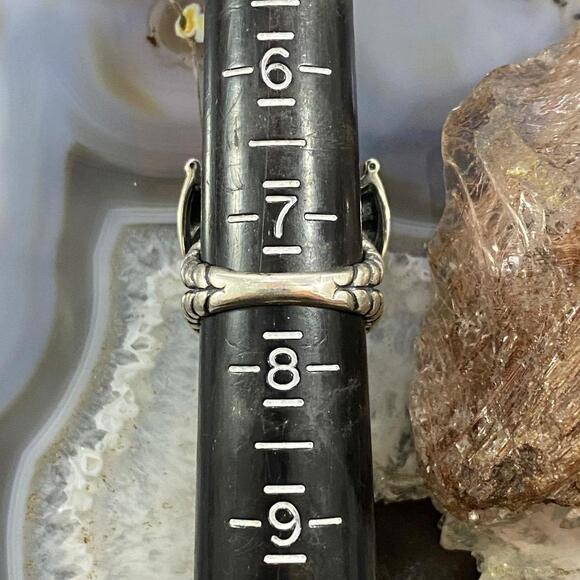 Carolyn Pollack Sterling Silver Pink Rhodonite Butterfly Ring For Women - Picture 10 of 10